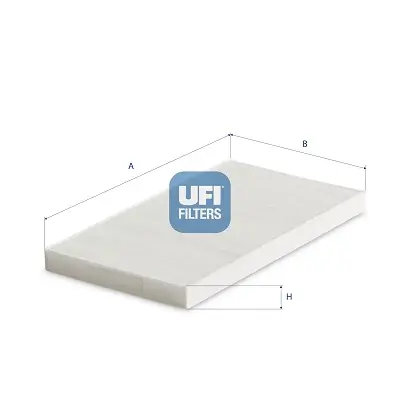 Filter, Innenraumluft UFI 53.633.00 Bild Filter, Innenraumluft UFI 53.633.00