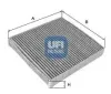 Filter, Innenraumluft UFI 54.156.00