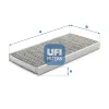 Filter, Innenraumluft UFI 54.106.00