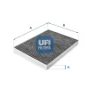 Filter, Innenraumluft UFI 54.112.00