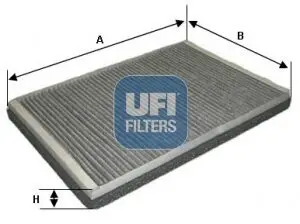 Filter, Innenraumluft UFI 54.169.00