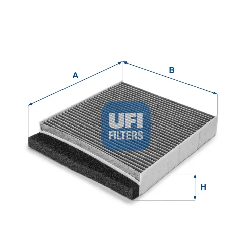 Filter, Innenraumluft UFI 54.126.00 Bild Filter, Innenraumluft UFI 54.126.00