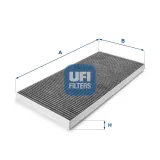 Filter, Innenraumluft UFI 54.128.00