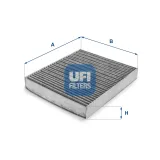 Filter, Innenraumluft UFI 54.136.00