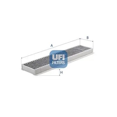 Filter, Innenraumluft UFI 54.137.00