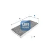 Filter, Innenraumluft UFI 54.146.00