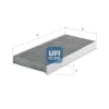 Filter, Innenraumluft UFI 54.149.00