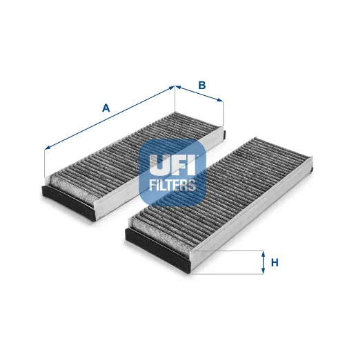 Filter, Innenraumluft UFI 54.153.00 Bild Filter, Innenraumluft UFI 54.153.00