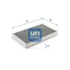 Filter, Innenraumluft UFI 54.155.00