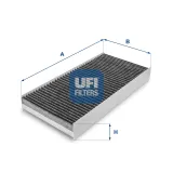 Filter, Innenraumluft UFI 54.160.00