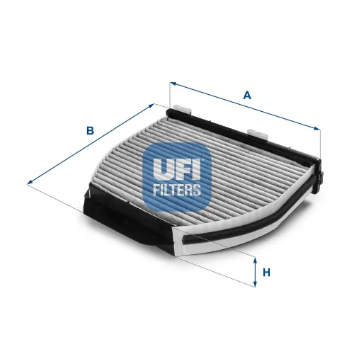 Filter, Innenraumluft UFI 54.163.00 Bild Filter, Innenraumluft UFI 54.163.00