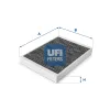 Filter, Innenraumluft UFI 54.166.00