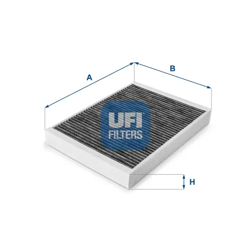 Filter, Innenraumluft UFI 54.166.00 Bild Filter, Innenraumluft UFI 54.166.00