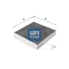 Filter, Innenraumluft UFI 54.167.00