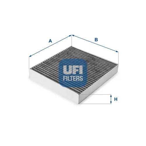 Filter, Innenraumluft UFI 54.167.00 Bild Filter, Innenraumluft UFI 54.167.00