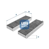 Filter, Innenraumluft UFI 54.172.00