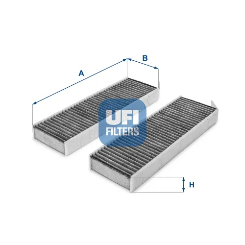 Filter, Innenraumluft UFI 54.172.00 Bild Filter, Innenraumluft UFI 54.172.00