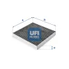 Filter, Innenraumluft UFI 54.176.00
