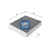 Filter, Innenraumluft UFI 54.178.00