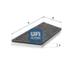 Filter, Innenraumluft UFI 54.194.00