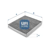 Filter, Innenraumluft UFI 54.199.00