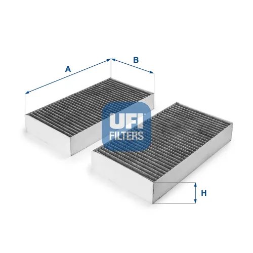 Filter, Innenraumluft UFI 54.215.00 Bild Filter, Innenraumluft UFI 54.215.00