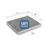 Filter, Innenraumluft UFI 54.221.00