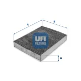Filter, Innenraumluft UFI 54.234.00