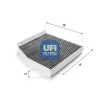 Filter, Innenraumluft UFI 54.236.00