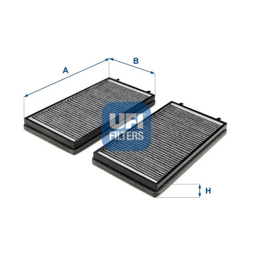 Filter, Innenraumluft UFI 54.240.00 Bild Filter, Innenraumluft UFI 54.240.00