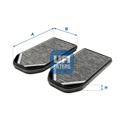 Filter, Innenraumluft UFI 54.242.00 Bild Filter, Innenraumluft UFI 54.242.00