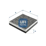 Filter, Innenraumluft UFI 54.247.00