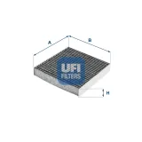 Filter, Innenraumluft UFI 54.248.00