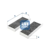 Filter, Innenraumluft UFI 54.254.00