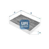 Filter, Innenraumluft UFI 54.257.00
