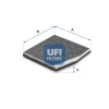 Filter, Innenraumluft UFI 54.262.00
