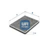 Filter, Innenraumluft UFI 54.272.00