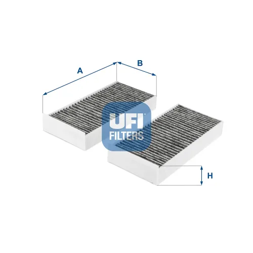 Filter, Innenraumluft UFI 54.279.00 Bild Filter, Innenraumluft UFI 54.279.00