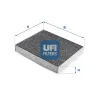 Filter, Innenraumluft UFI 54.284.00