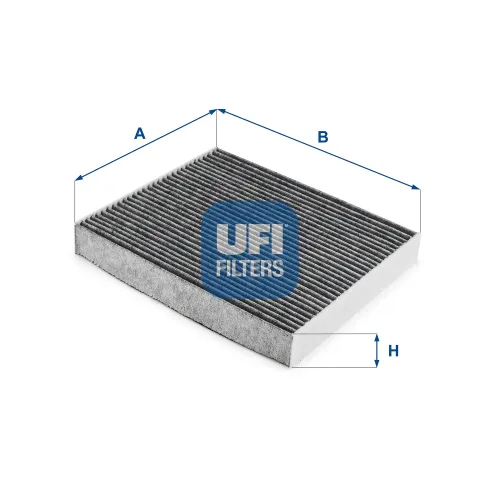 Filter, Innenraumluft UFI 54.284.00 Bild Filter, Innenraumluft UFI 54.284.00