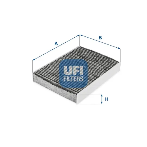 Filter, Innenraumluft UFI 54.291.00 Bild Filter, Innenraumluft UFI 54.291.00