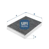 Filter, Innenraumluft UFI 54.293.00