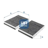 Filter, Innenraumluft UFI 54.294.00