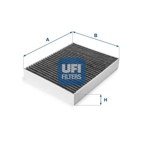 Filter, Innenraumluft UFI 54.312.00 Bild Filter, Innenraumluft UFI 54.312.00