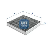 Filter, Innenraumluft UFI 54.318.00