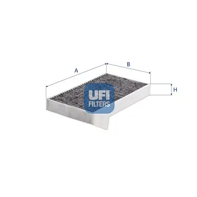 Filter, Innenraumluft UFI 54.396.00 Bild Filter, Innenraumluft UFI 54.396.00