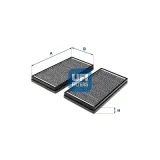 Filter, Innenraumluft UFI 54.446.00