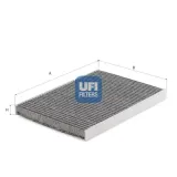 Filter, Innenraumluft UFI 54.467.00