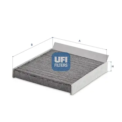 Filter, Innenraumluft UFI 54.475.00 Bild Filter, Innenraumluft UFI 54.475.00