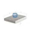 Filter, Innenraumluft UFI 54.516.00